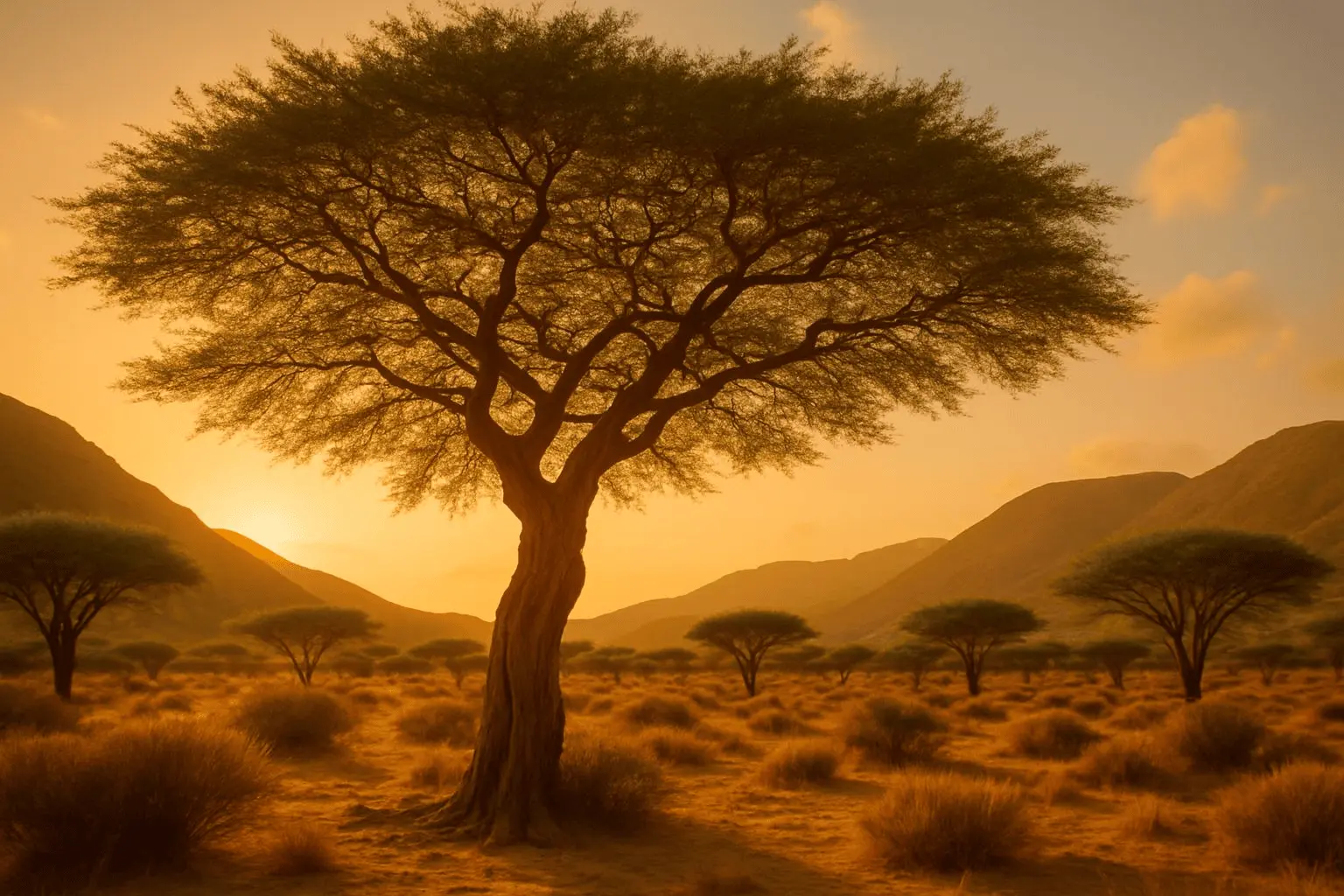 Frankincense trees in Somaliland