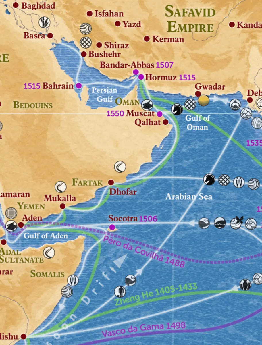 ancient trade routes map