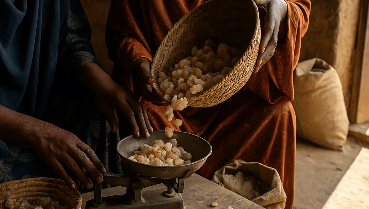 women weight frankincense